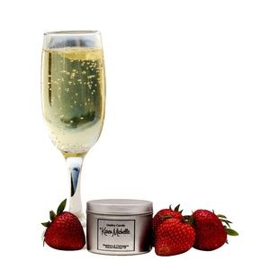 Strawberry & Champagne Massage Oil Destiny Candle